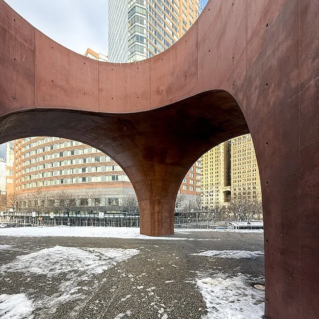 Robert F. Wagner Jr. Park Pavilion by architect Thomas Phifer & Partners in New York City.