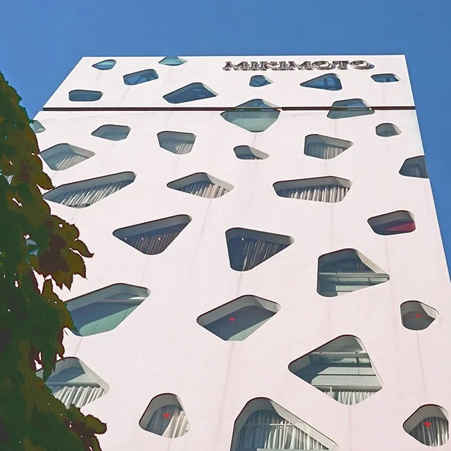 The Mikimoto Ginza 2 by Toyo Ito in Tokyo, Japan.