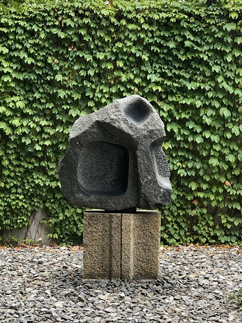 Sculptures at the Noguchi Museum by Isamu Noguchi in New York City.
