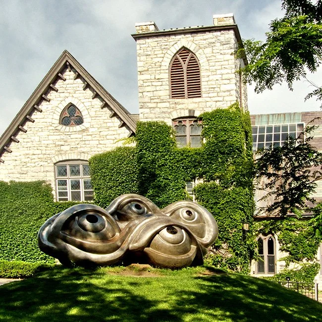 Eyes, created by Louise Bourgeois in Williamstown (Image by Henry Zbyyszynski)