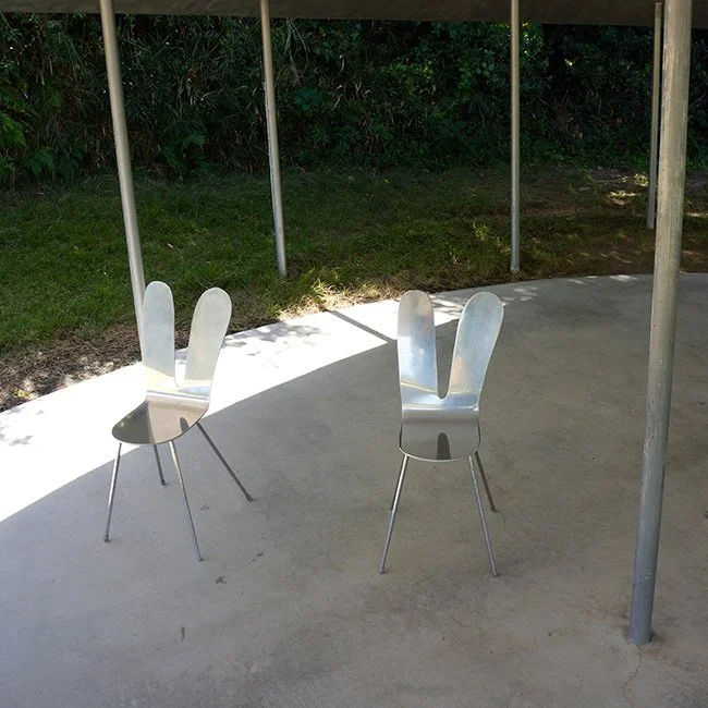 The Nakanotani Gazebo by SANAA architects in Inujima, Japan. (Image Credit:  Kentaro Ohno)