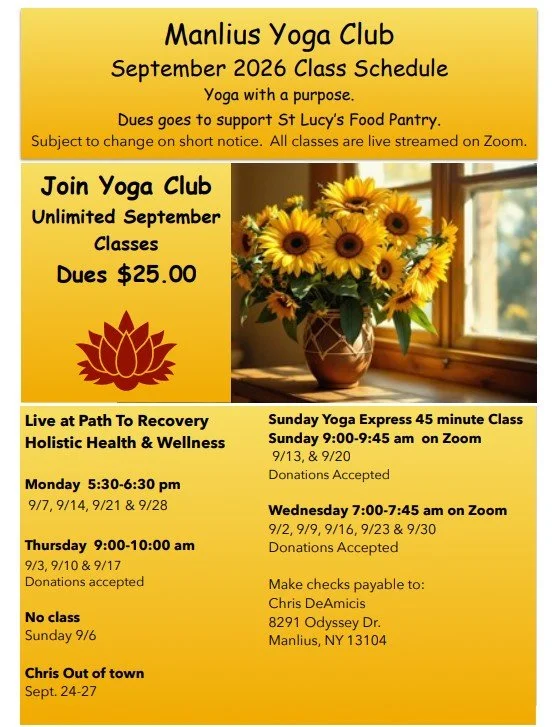 Manlius Yoga Club Unlimited Classes | Sep 2026