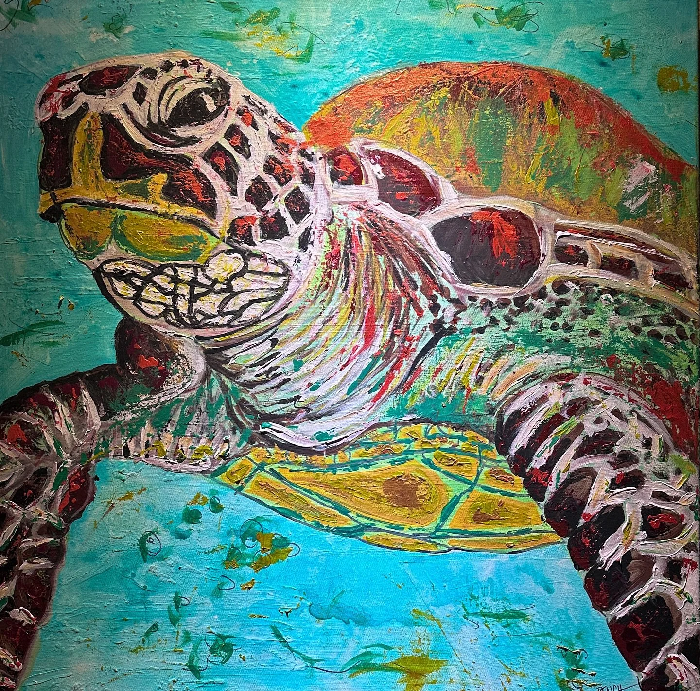 Can&rsquo;t believe I haven posted this guy! This is for my favorite cousin, yeah the rest know🤷&zwj;♀️ love you to bits @jwschemmel_ #youaredefaseaturtle #cousins