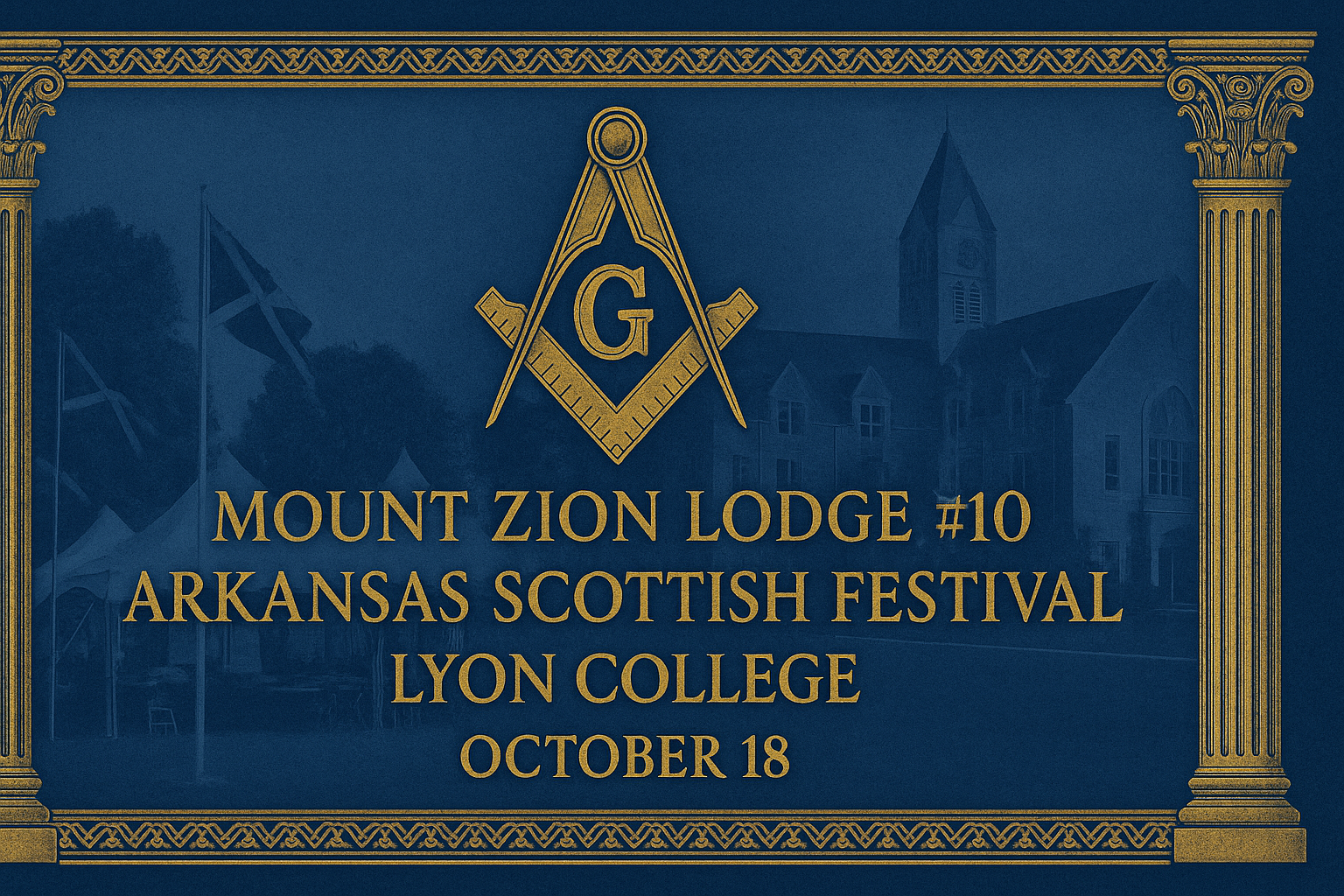 Mount Zion Lodge at Arkansas Scottish Festival