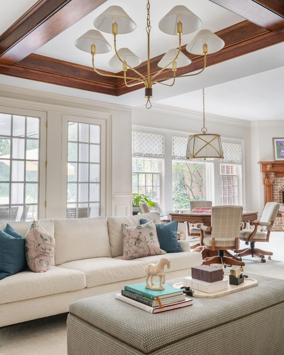 Introducing the Elegant Entertainer - the ultimate spot for hosting game night, cocktail hour, or a cozy evening in. ✨

Take a tour of the full project now live on our website - link in bio! #GrangerLowerLevel

Photography: @traci.shupert 

#Basement