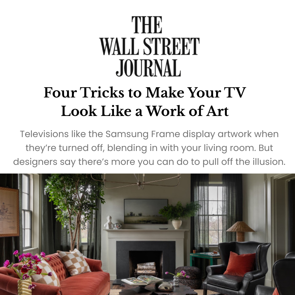 Four Tricks to Make Your TV Look Like a Work of Art