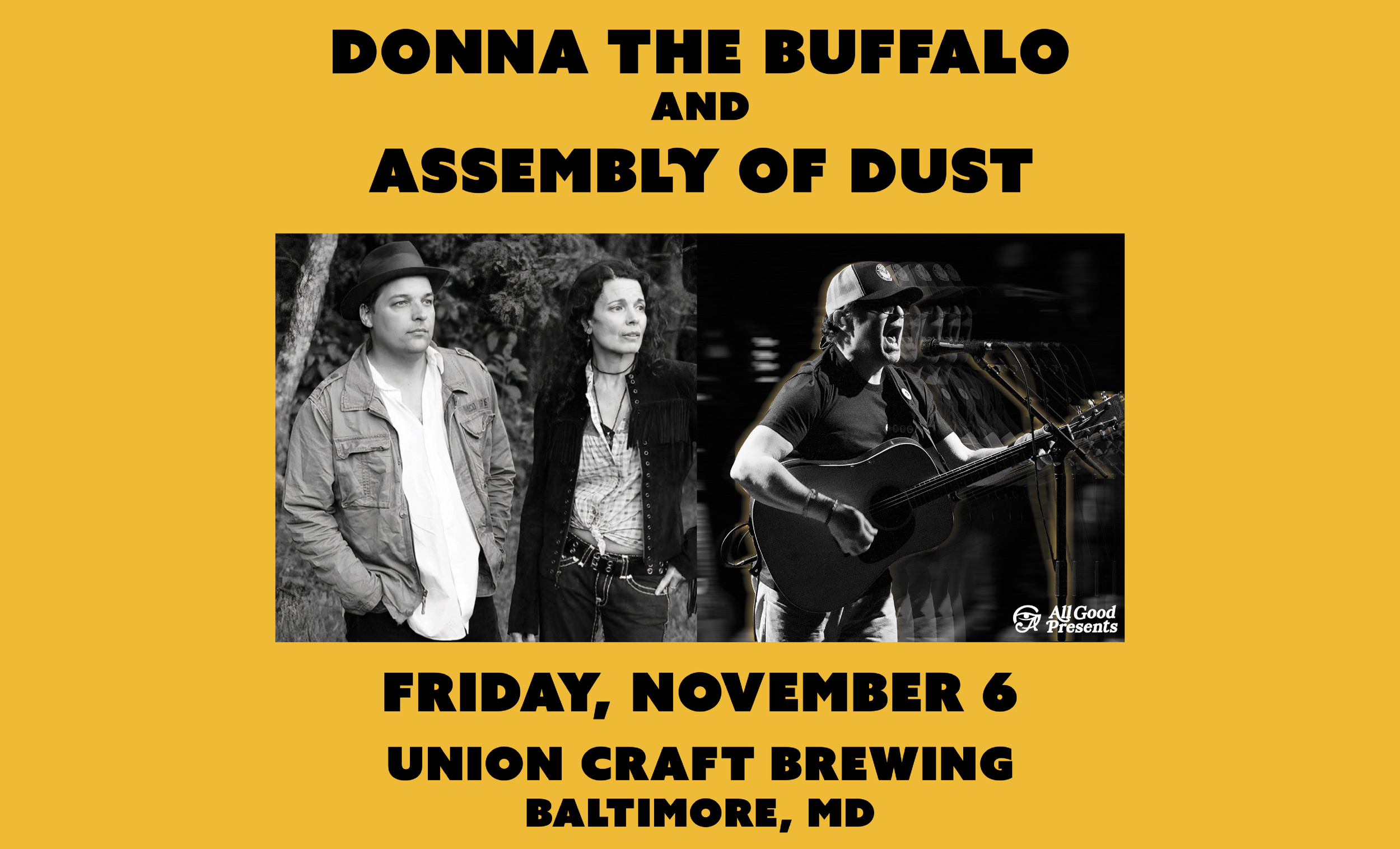 Concert: Donna The Buffalo x Assembly of Dust