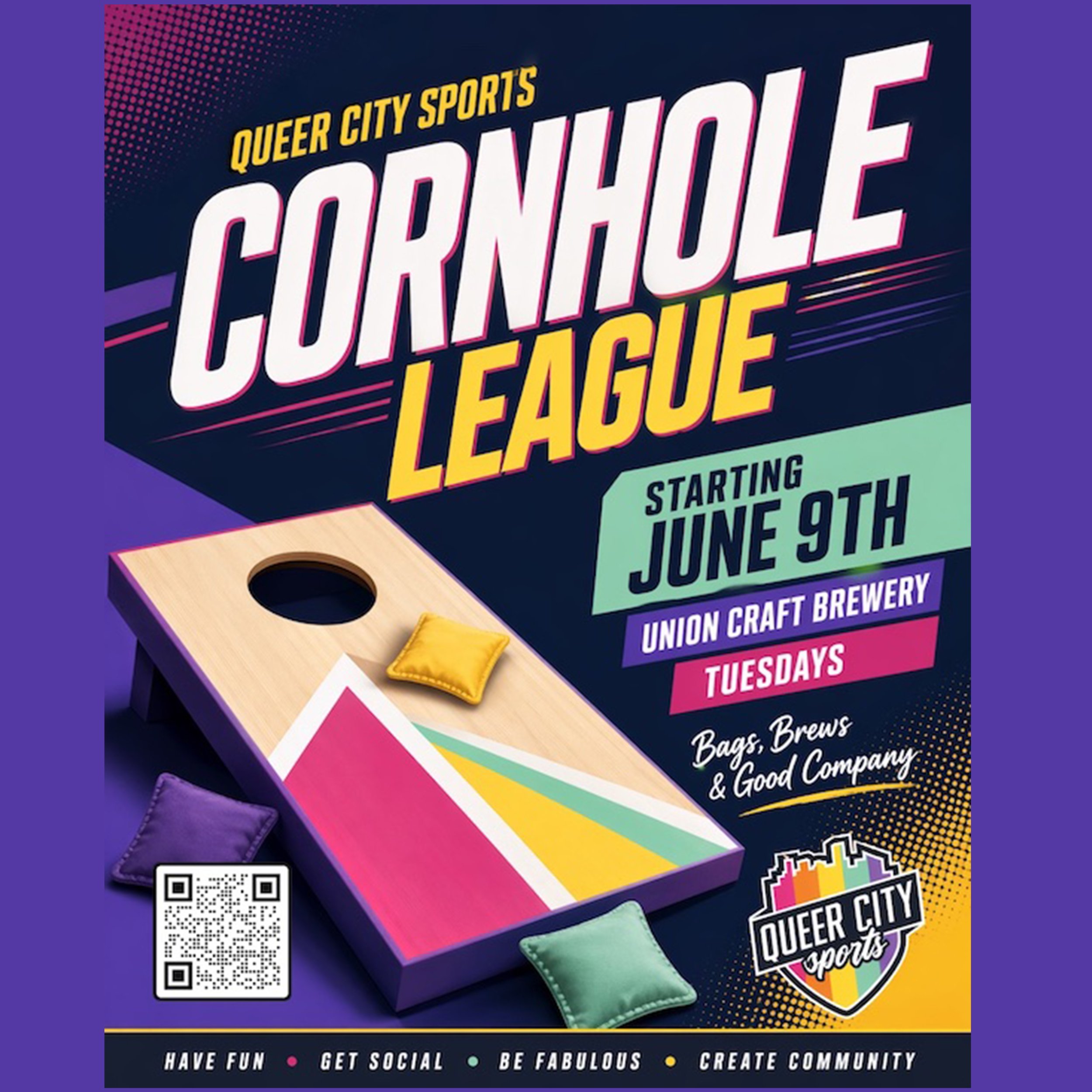 Queer City Sports- Cornhole League 