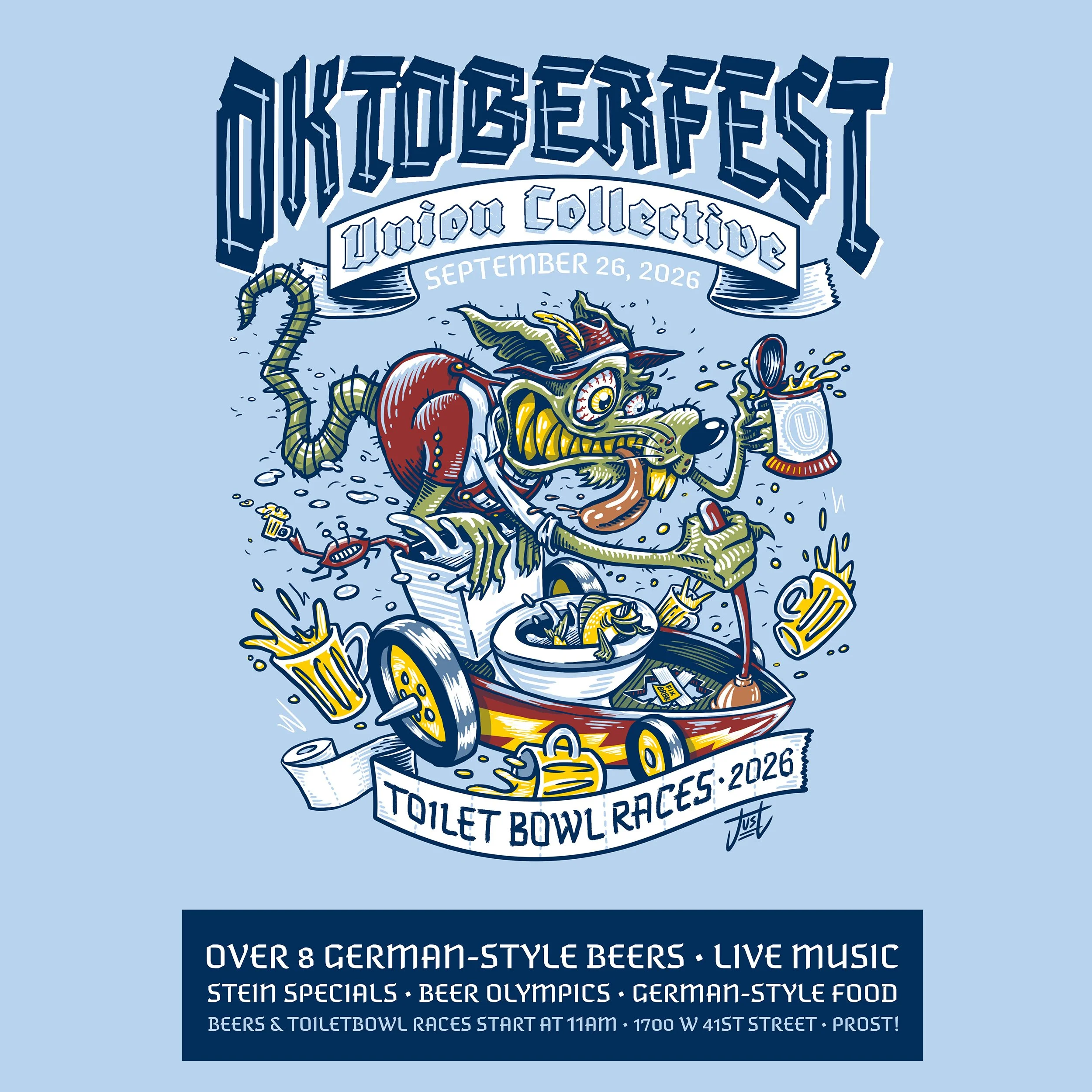Oktoberfest &amp; Toilet Bowl Race