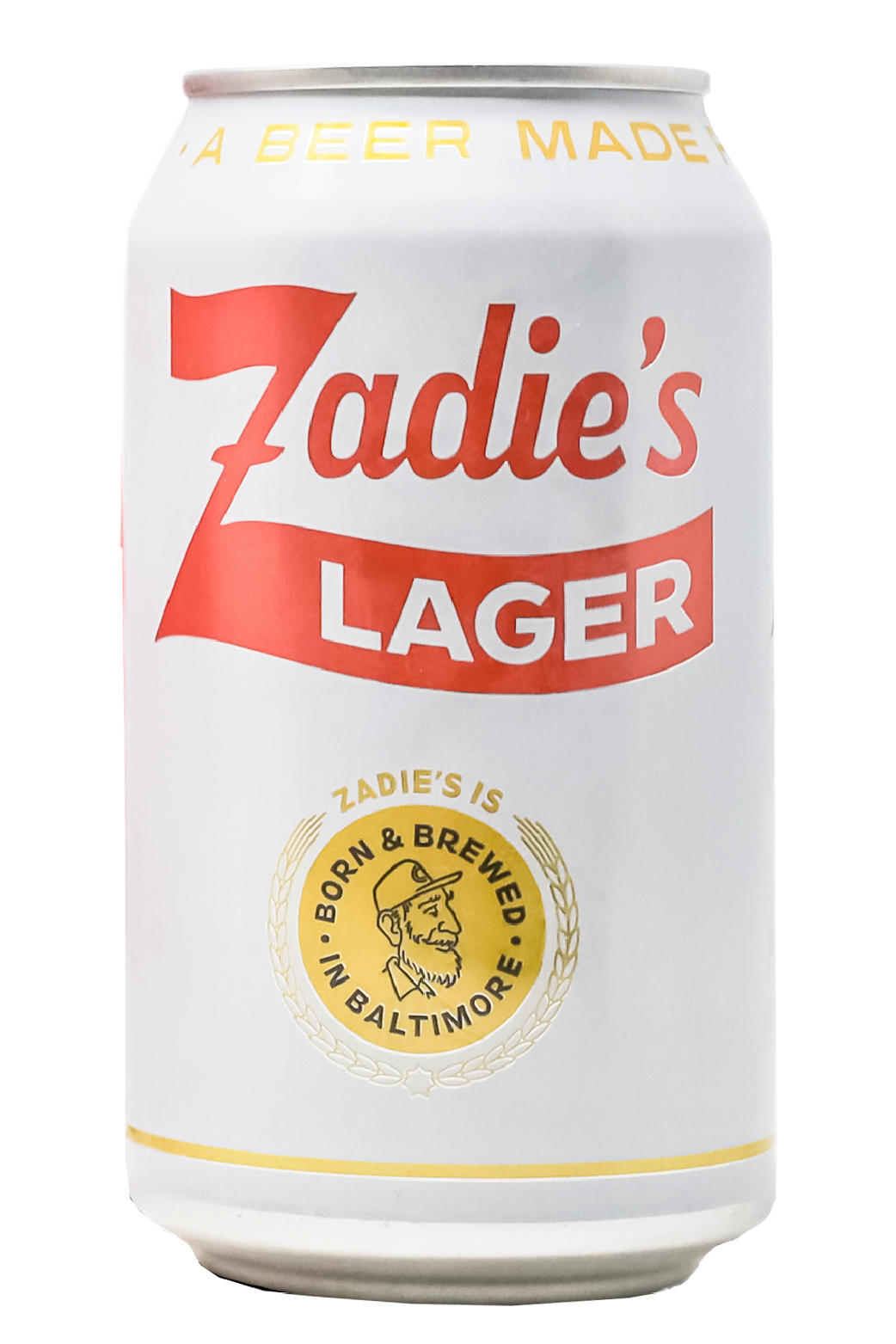 Zadie's Lager single 12oz can