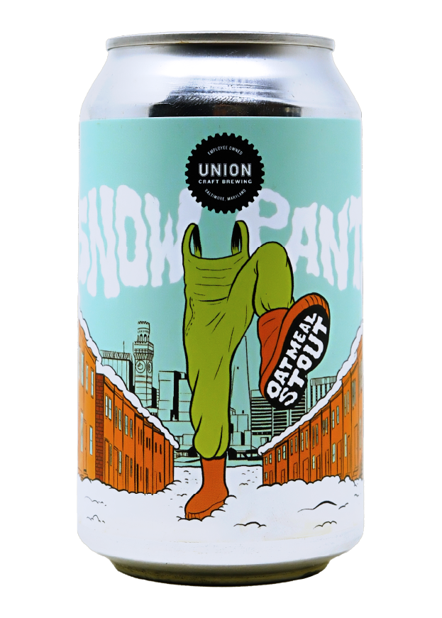 Snow Pants Oatmeal Stout 12oz can