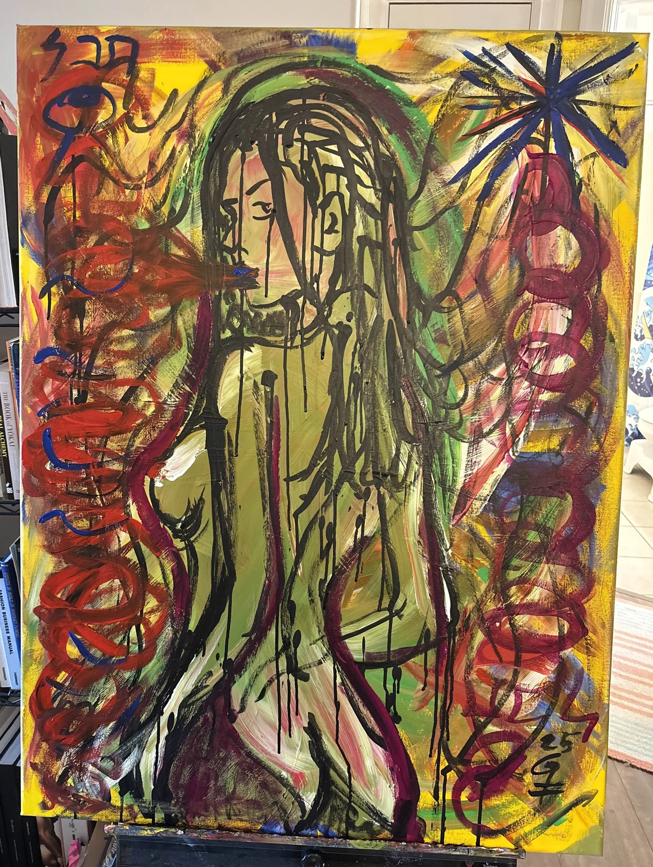 Garret Ford, Acrylic on Canvas, Mother Gaia.jpg