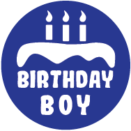Birthday Boy Magnetic Patch