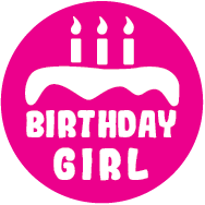 Birthday Girl Magnetic Patch