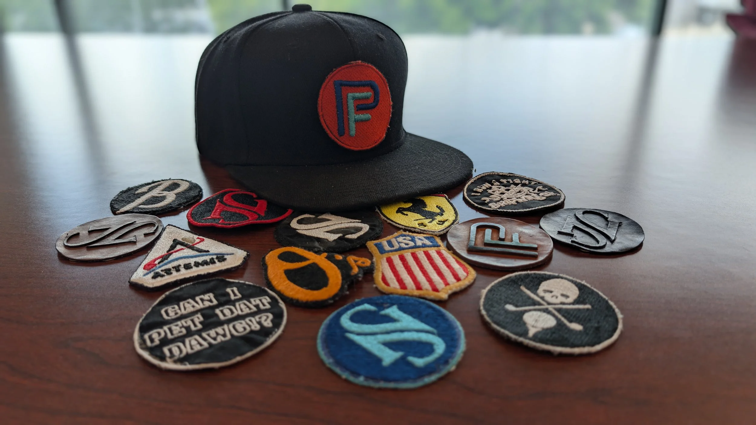 Custom Text Magnetic Patch for Patch Fit Hats