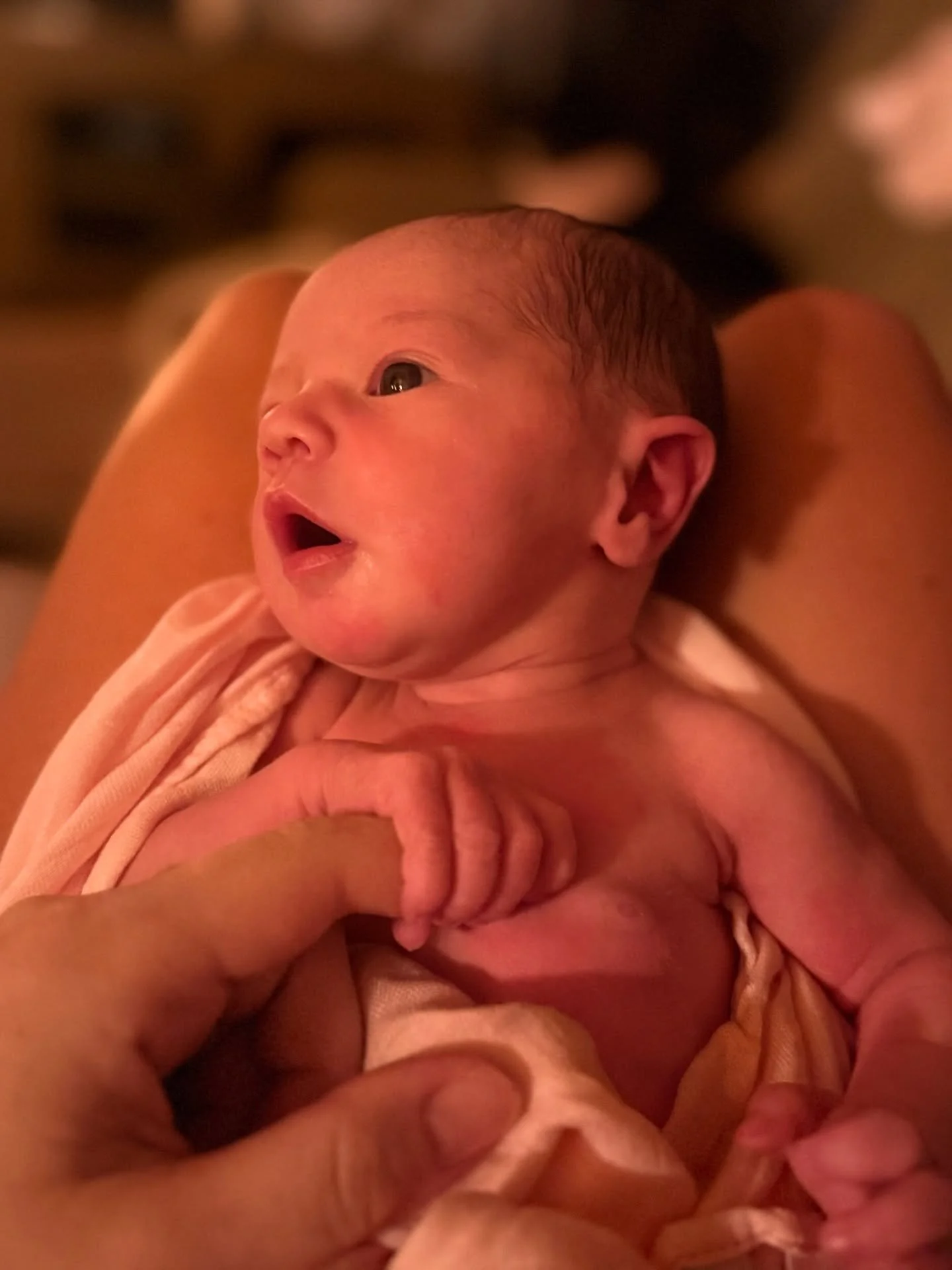 It&rsquo;s hard to find the words to explain how incredible it feels to have our daughter here in the world. 🤍

It&rsquo;s like we met our other soulmate, like we were always meant to be her parents. 

Life will never be the same in the best way, an