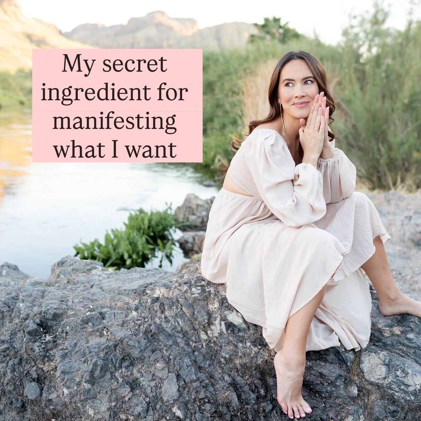 This is the one ingredient that is present in every single one of my manifestations 👇🏼

J O Y ✨

Why? 

Because you can&rsquo;t manifest happiness from unhappiness. You cannot manifest abundance from lack. 

➡️ In order to manifest what you want, y