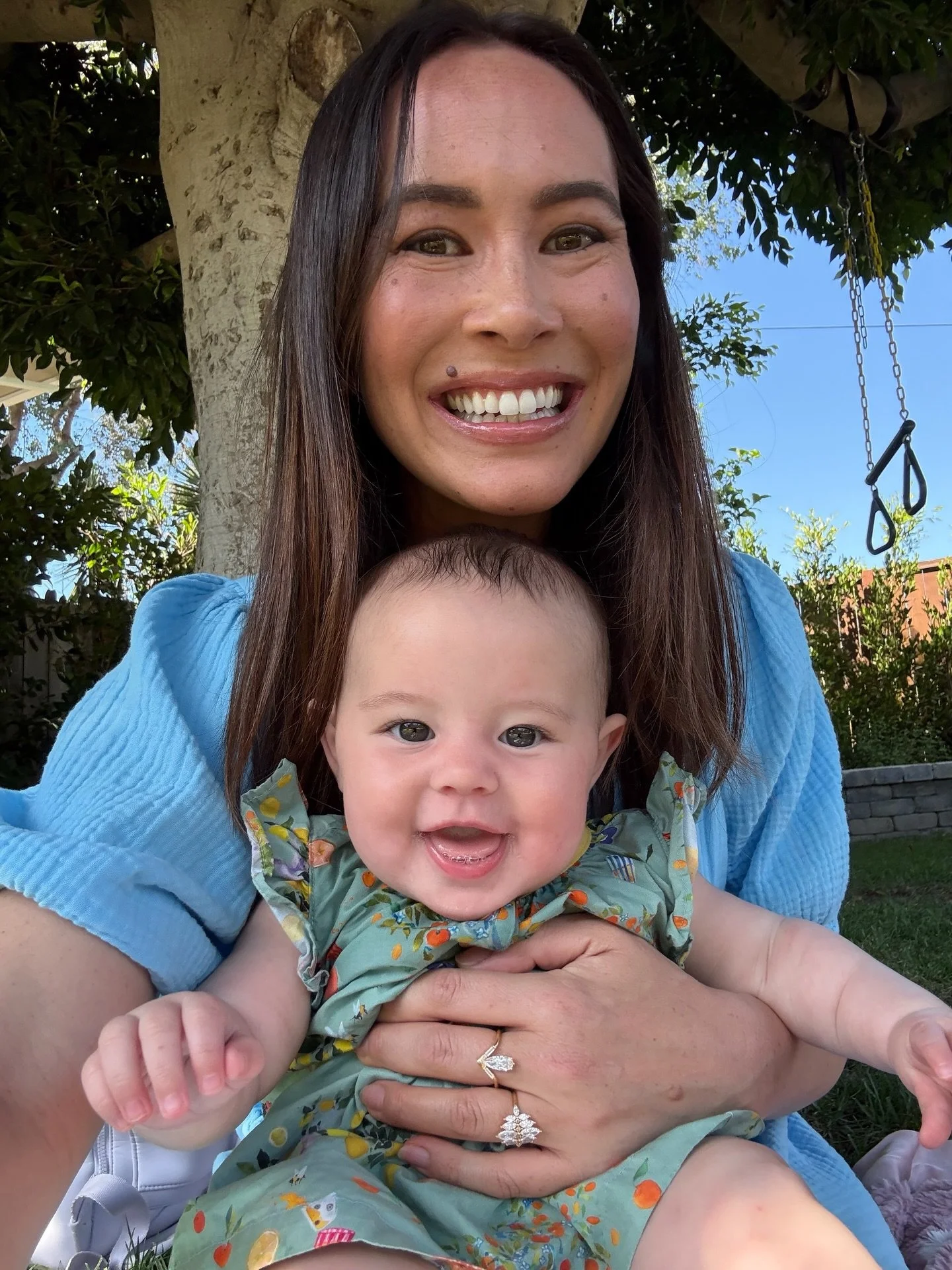 First solo trip with Elle was a total success! 😍 

She got to  go to the UCLA dance team reunion and meet so many of her aunties and her little soul sister Olive. 🫒 

I&rsquo;m so grateful to have so many wonderful friends from different parts of m