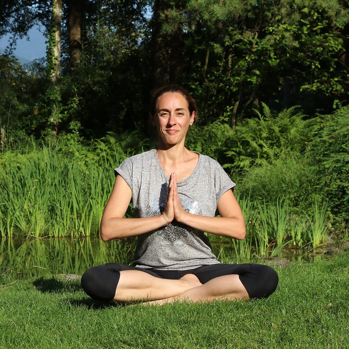 Maude Chevallaz, professeure de yoga, Vevey