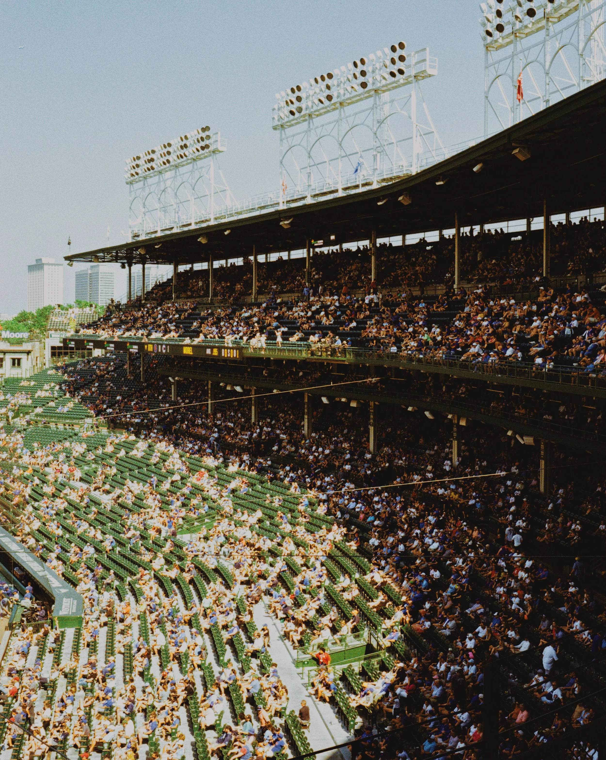 View from Catalina Club at Wrigley Field