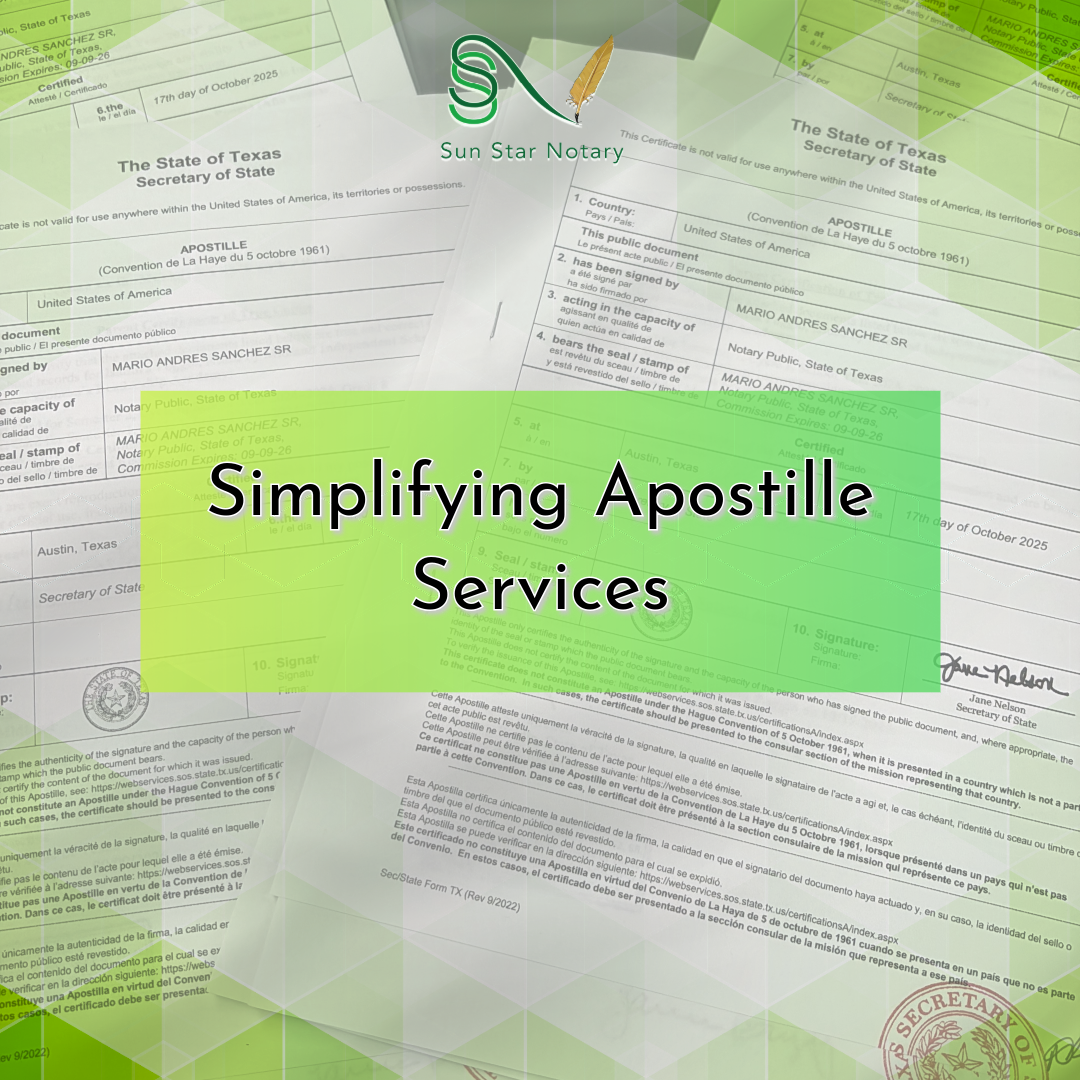 Simplifying Apostille Services: My Experience Helping the Midland Community