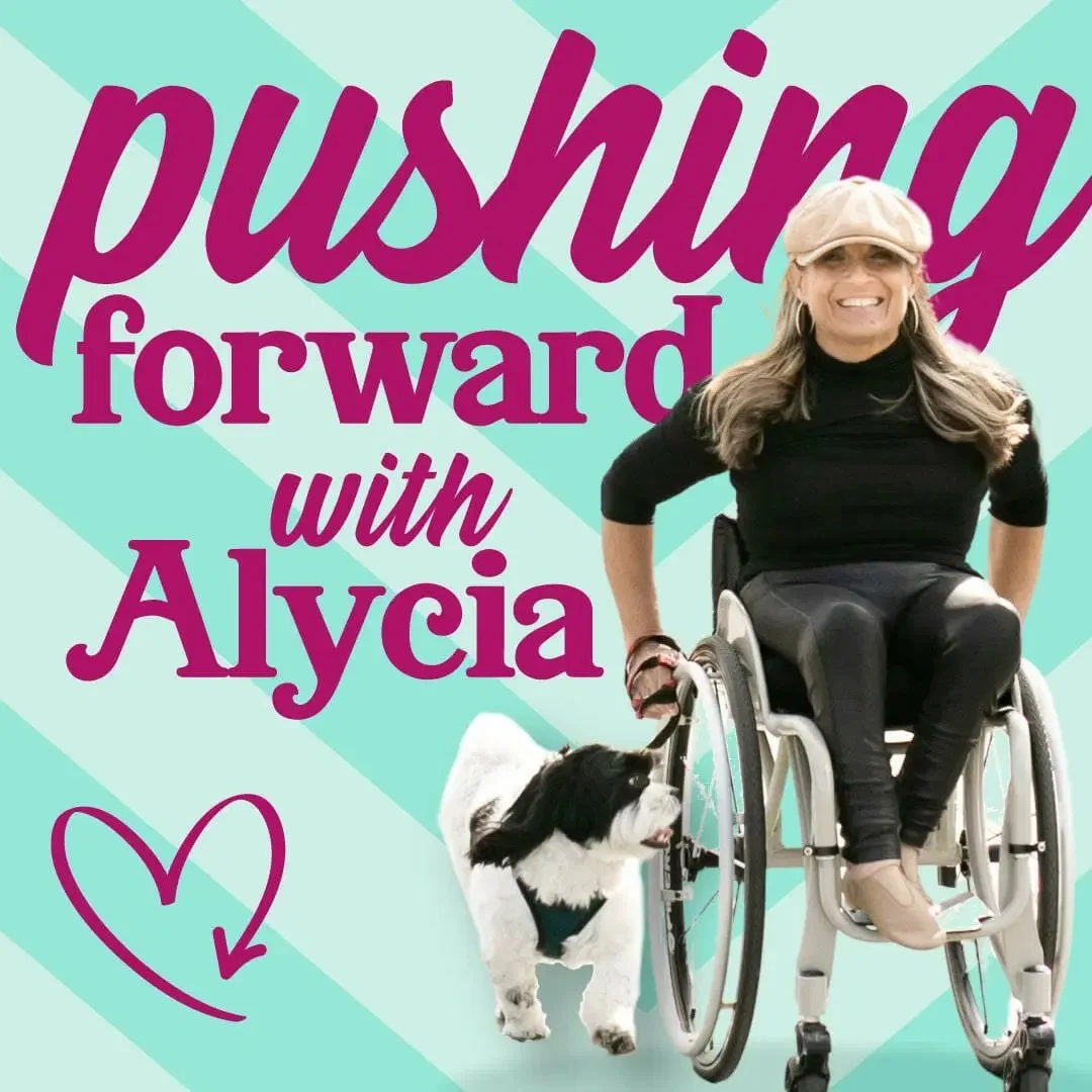Pushing Forward with Alycia logo
