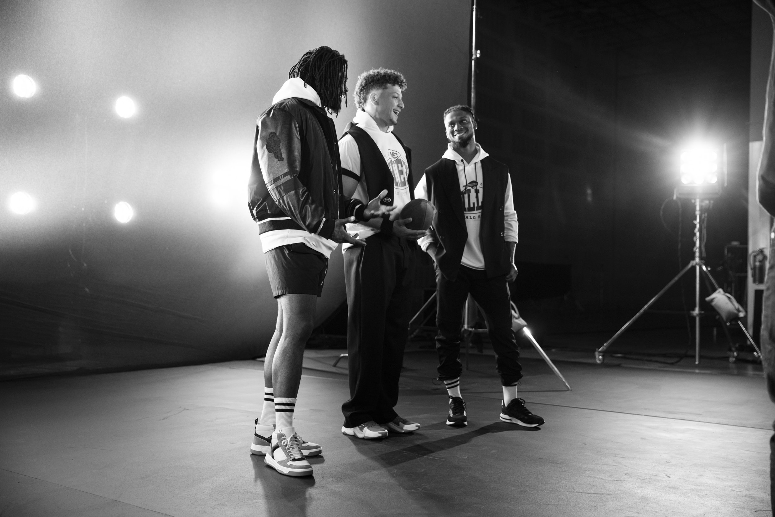 Behind the Scenes with the players