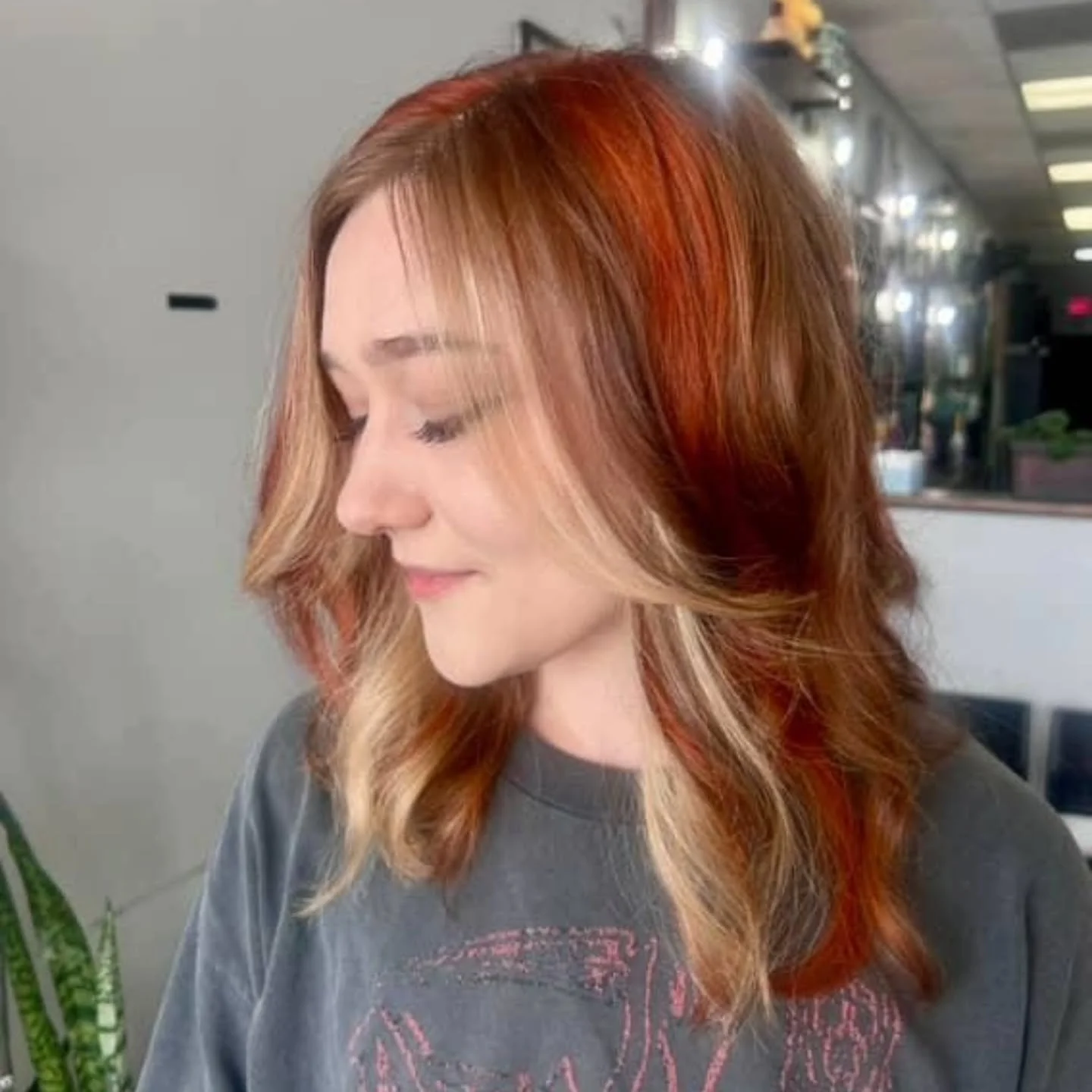 🎨@pierce_scissors_me 
Who's slaying the calico hair game?? This queen is! Come by and see us for all your fun haircolor needs Pierce rocked this color on this fabulous human...Wonder what they could do for you 😘😘😘

Come by and see us link is in t