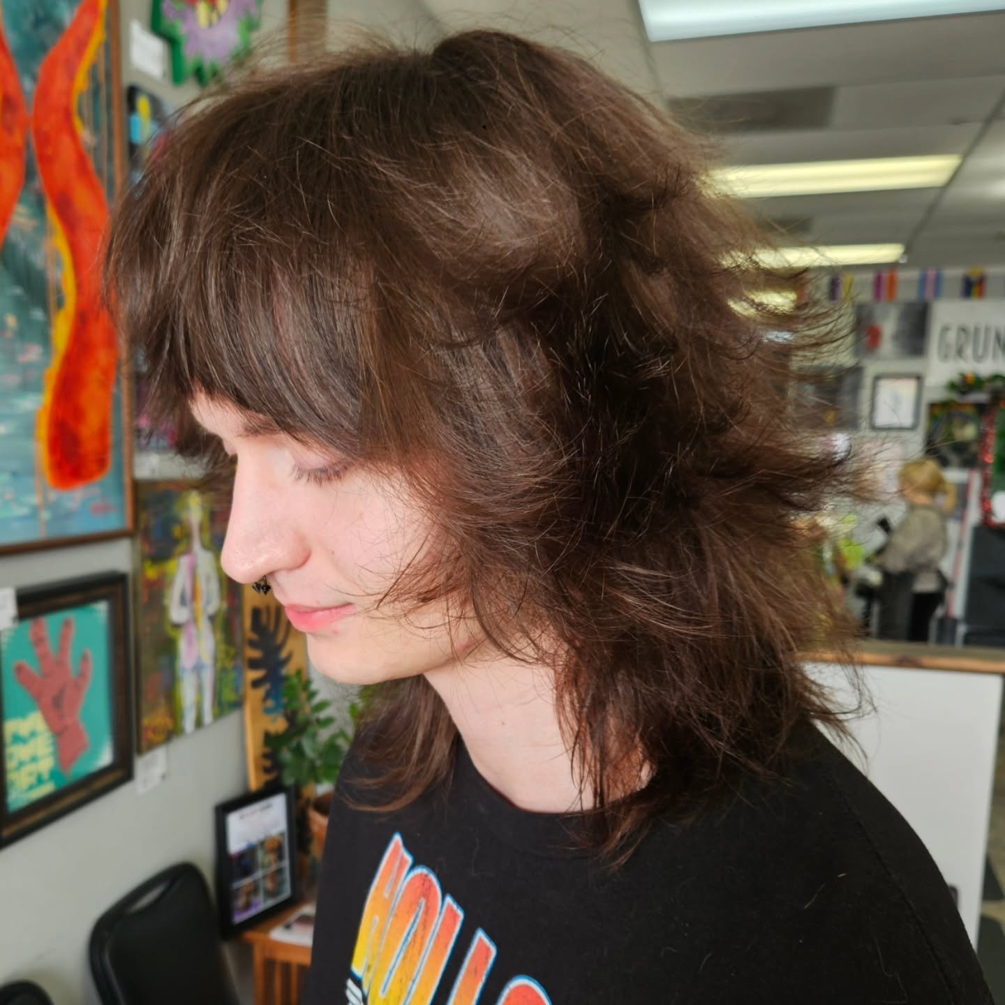 Looking to achieve that grungy punk texture with your hair come see us we got you! 
N
Book your next cut with us! 
#springtxhair #houstontx #GrungeHairShop #grungehair