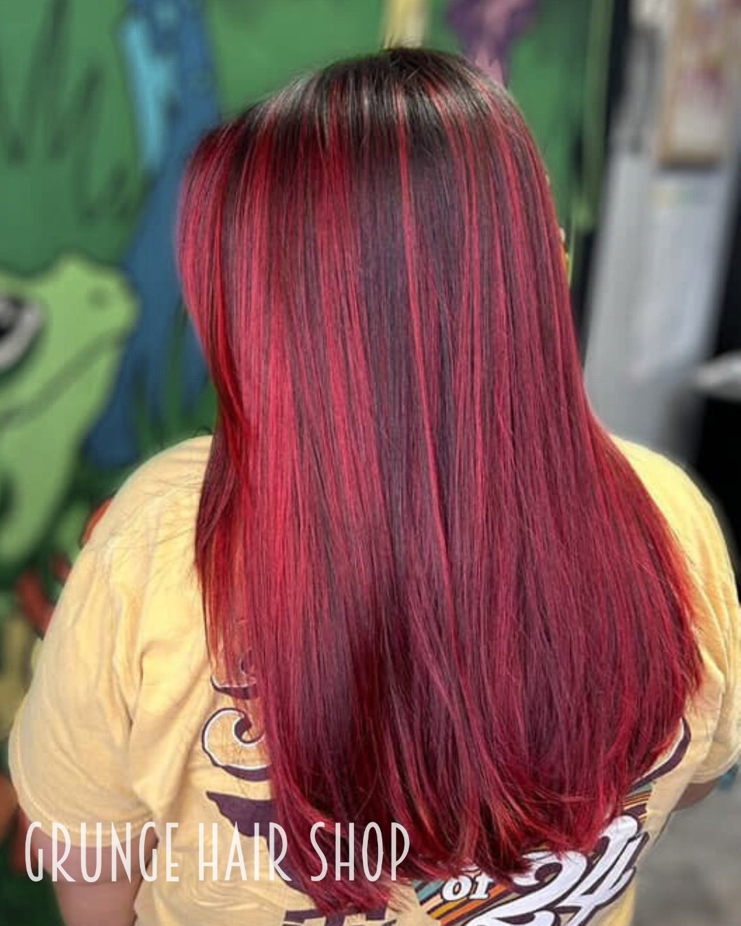 Looking for that perfect, moody red without losing your dark base? @karlikutz nailed it. This is that deep, dimensional color you&rsquo;ve been saving on your inspo board.

Your turn. DM us or book online to make your color inspo a reality ✨🖤

📍 Gr