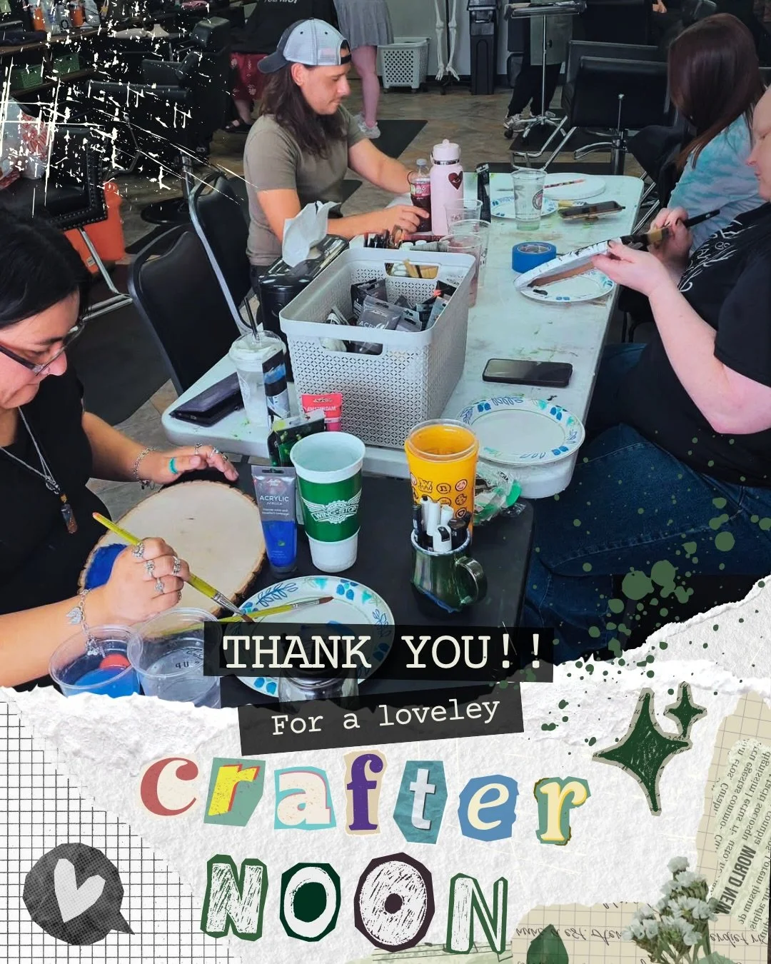 Crafternoon was such a good time 💚 &mdash; thank you to everyone who came out, made art, and filled the shop with your amazing energy we love.

We&rsquo;re a little over 9% toward the expansion, and every bit of support helps us keep growing for mor