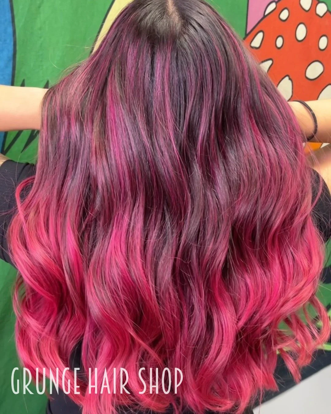 This shade of pink is pure April energy &mdash; dreamy, bold, and built to be seen. Come get your color moment.

Book with @&zwnj;aprillynnstylin at the link in our bio!

📍 Grunge Hair Shop | 2400 Farm to Market 2920 Suite 140, Spring, TX 77388
📞 (