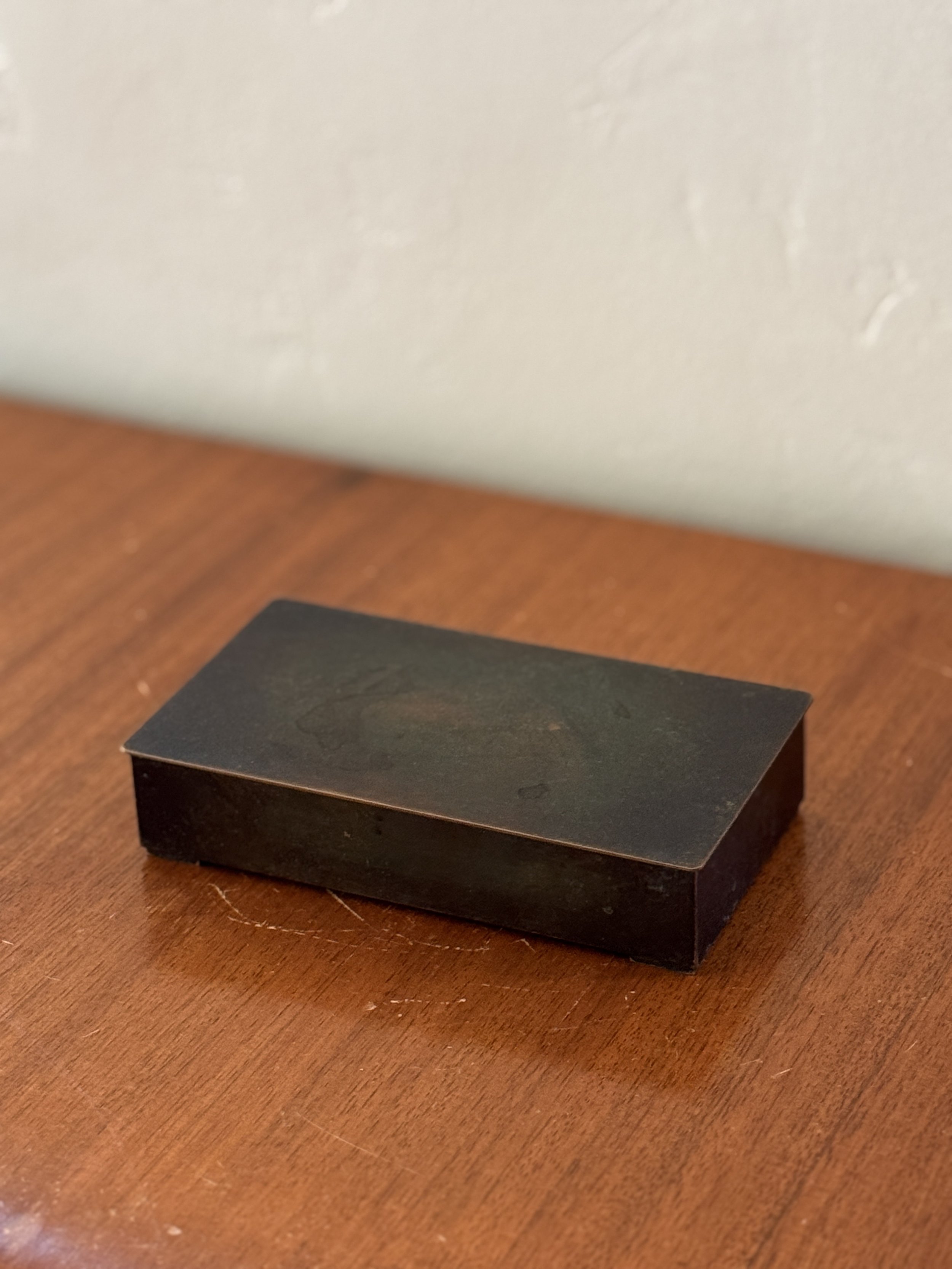 Just Andersen Bronze Box, Denmark, Early-20th Century