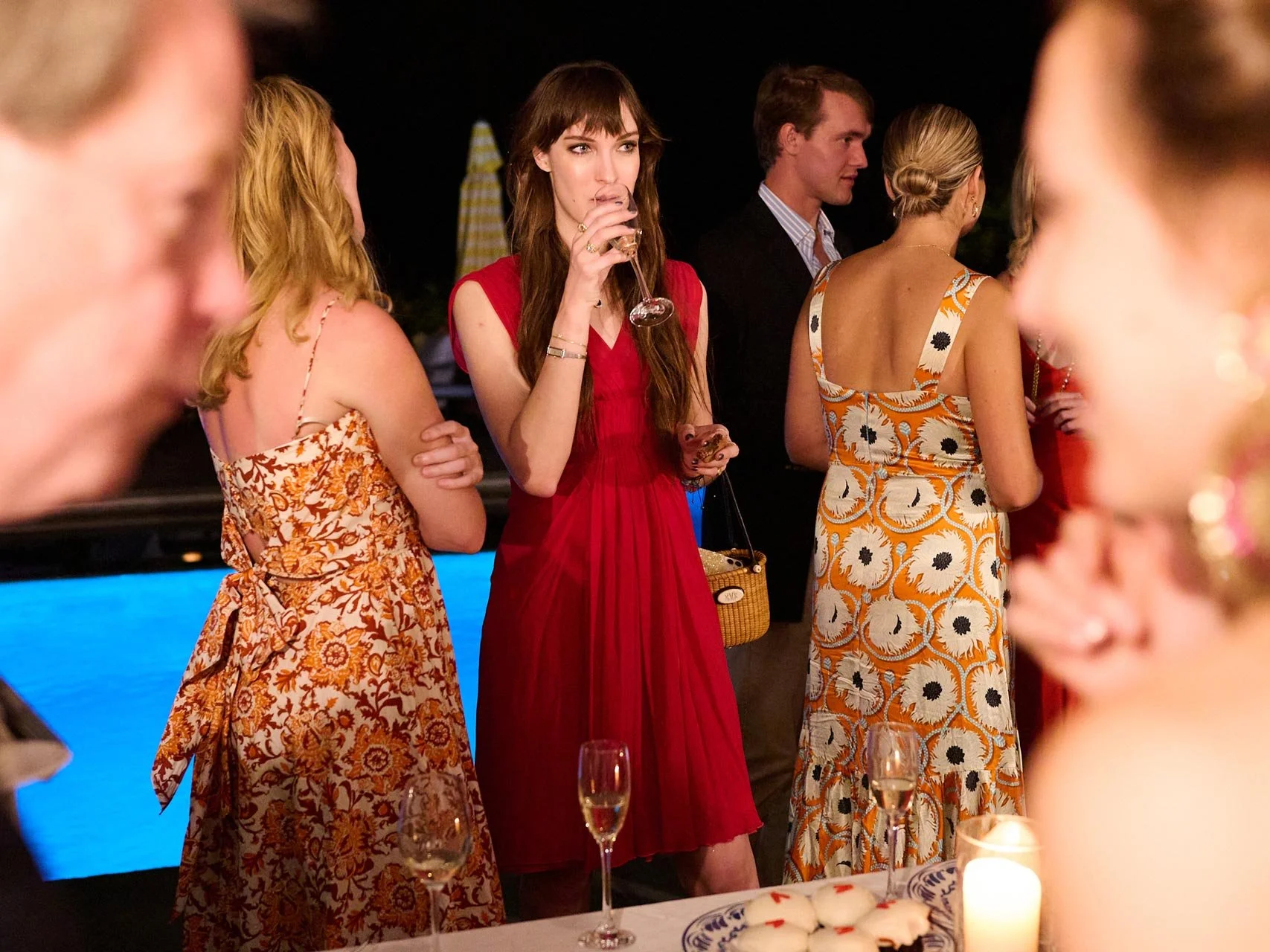 Relaxed family portrait in lifestyle style