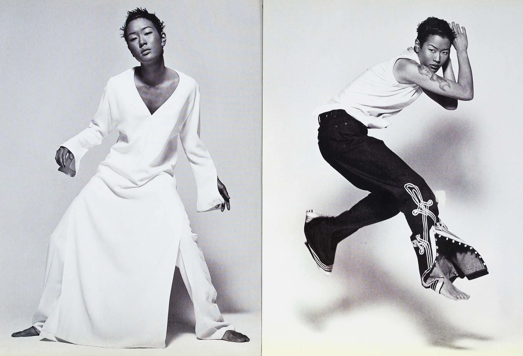 Jenny Shimizu Djellaba fashion story 2/2