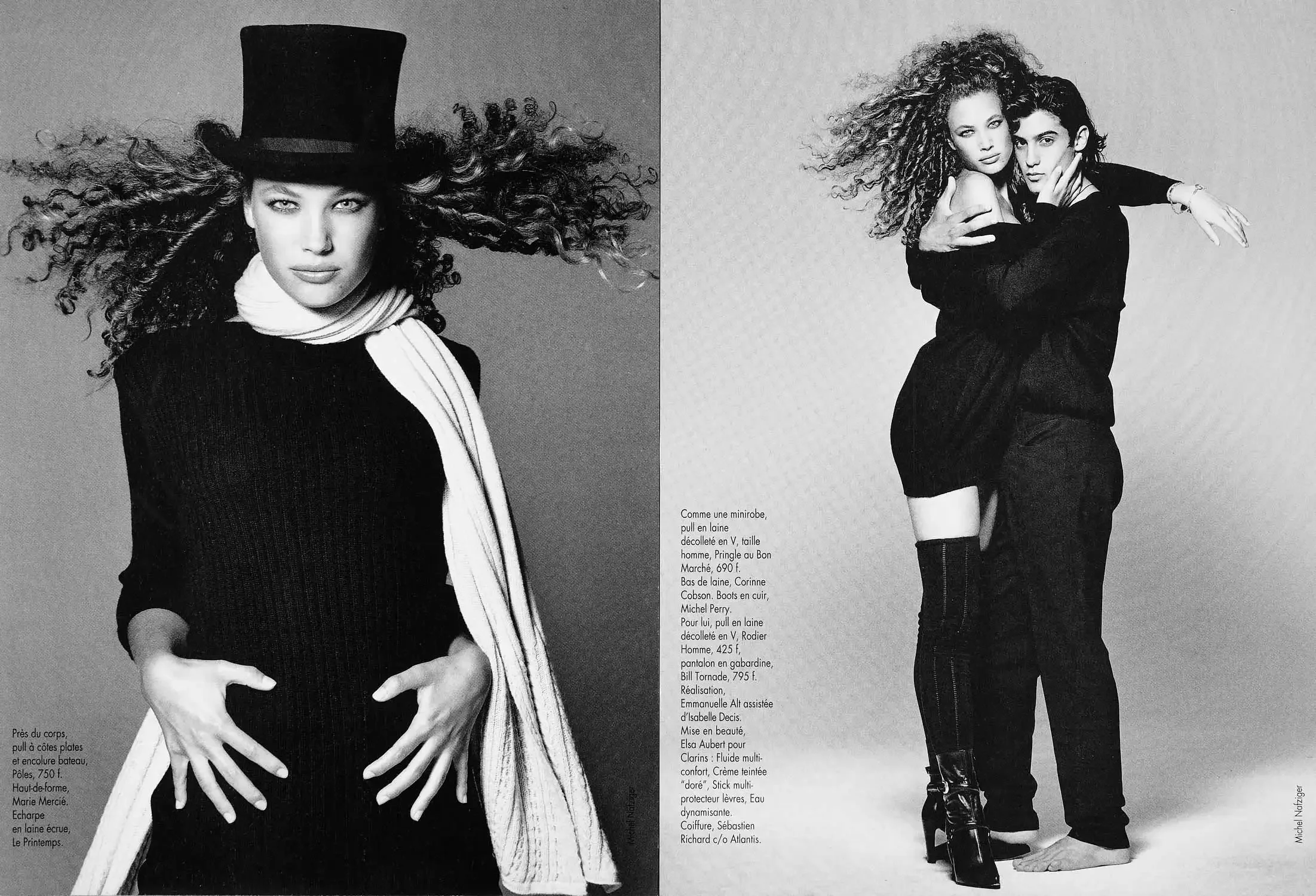 Black-and-white speed, for 20 ans Magazine France.