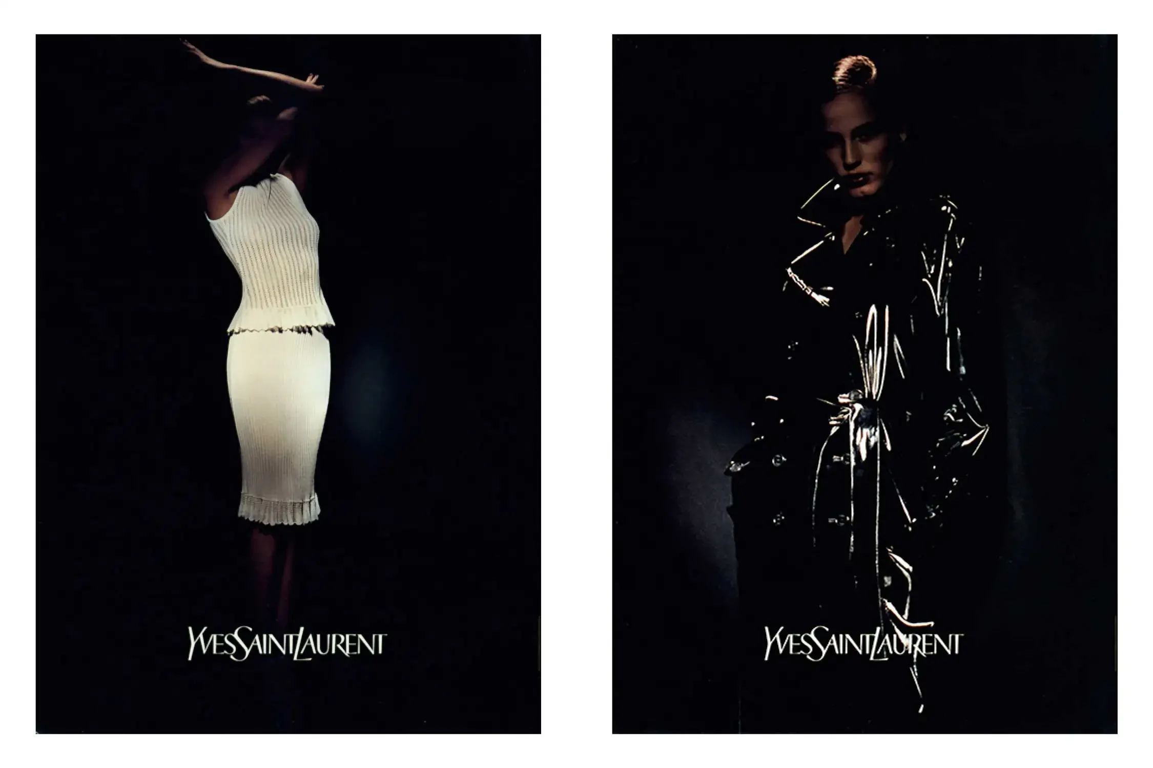 Fashion advertising for 'Yves Saint Laurent'