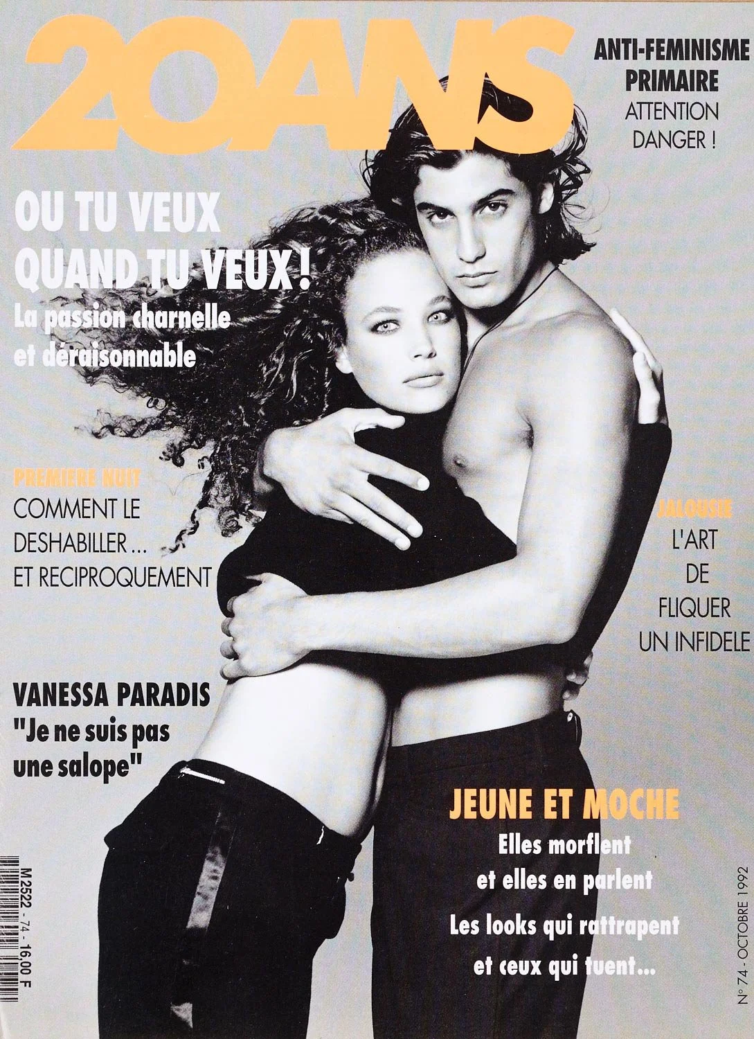 Fashion magazine cover