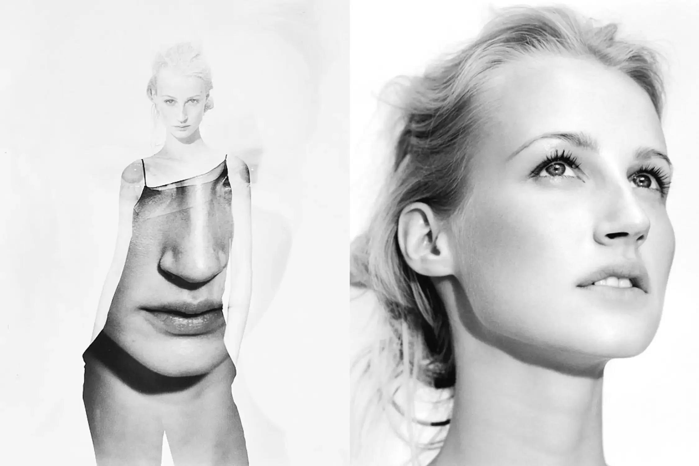 Beauty spread photography l' Officiel Paris.