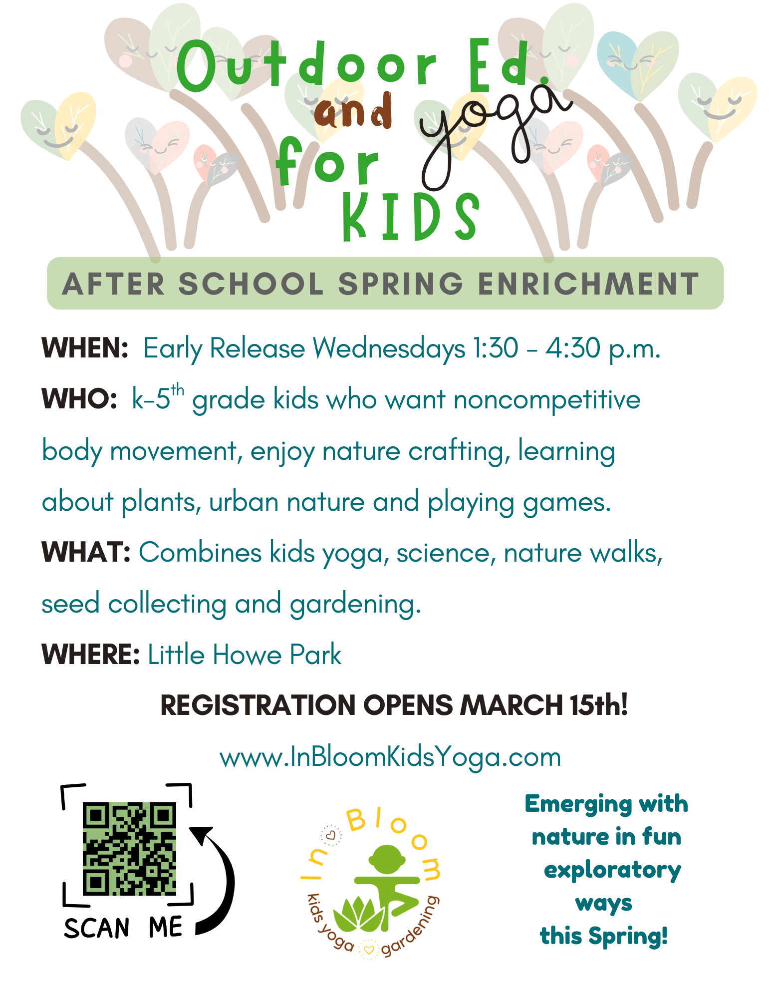 Registration opens March 15th