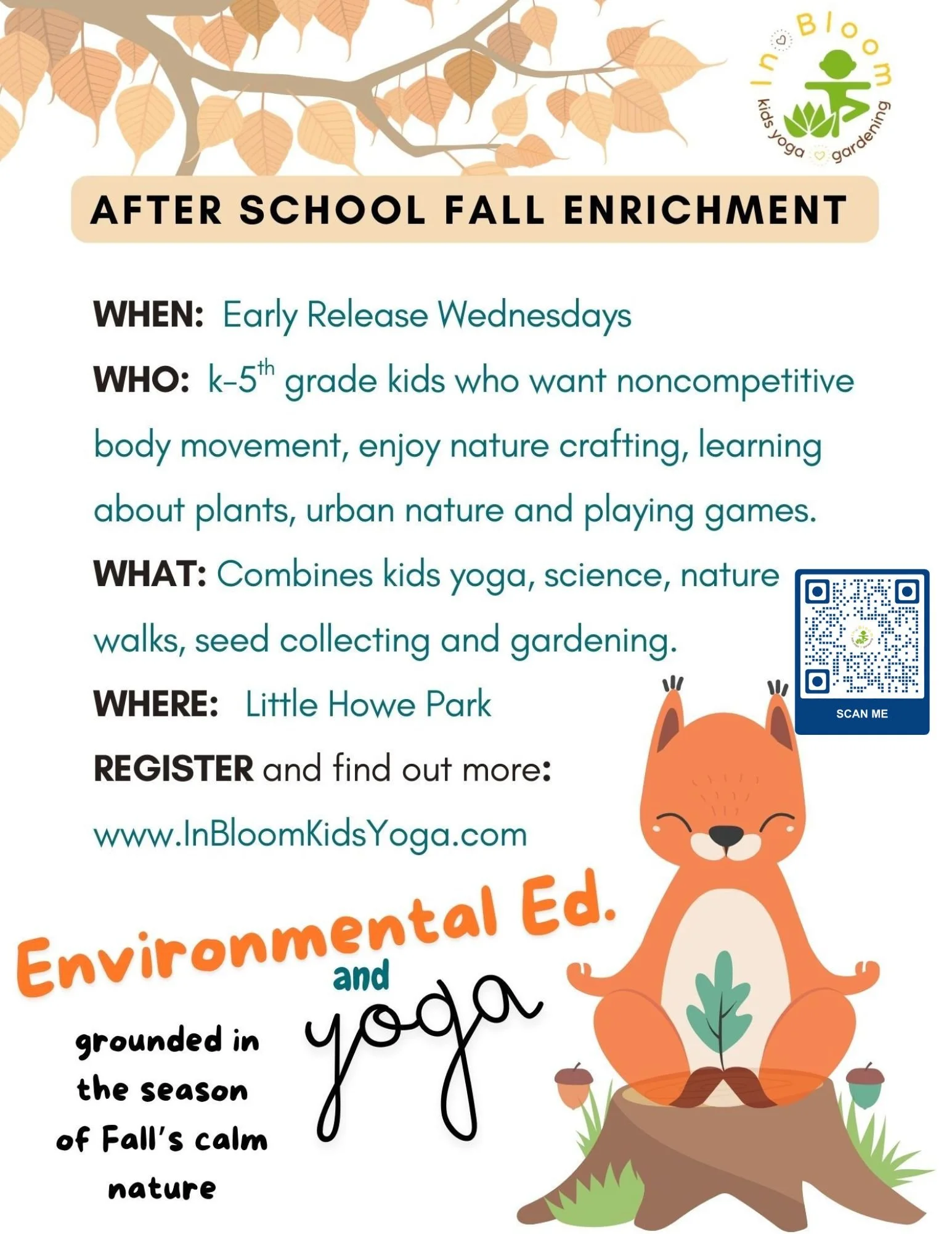 We're thrilled to offer more for families this Fall! 