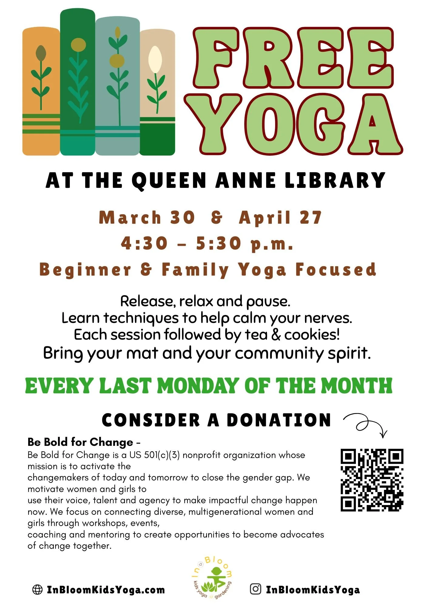 Join me & community! Last Monday of every Month.