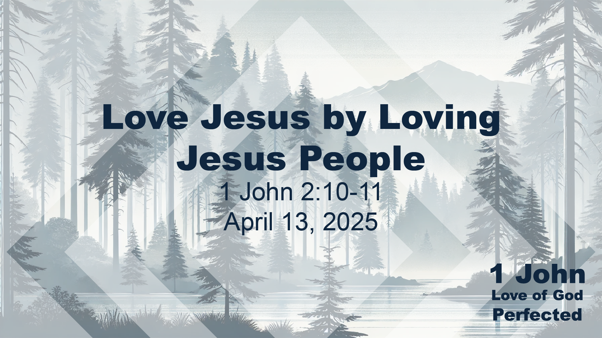 Love Jesus by Loving Jesus People