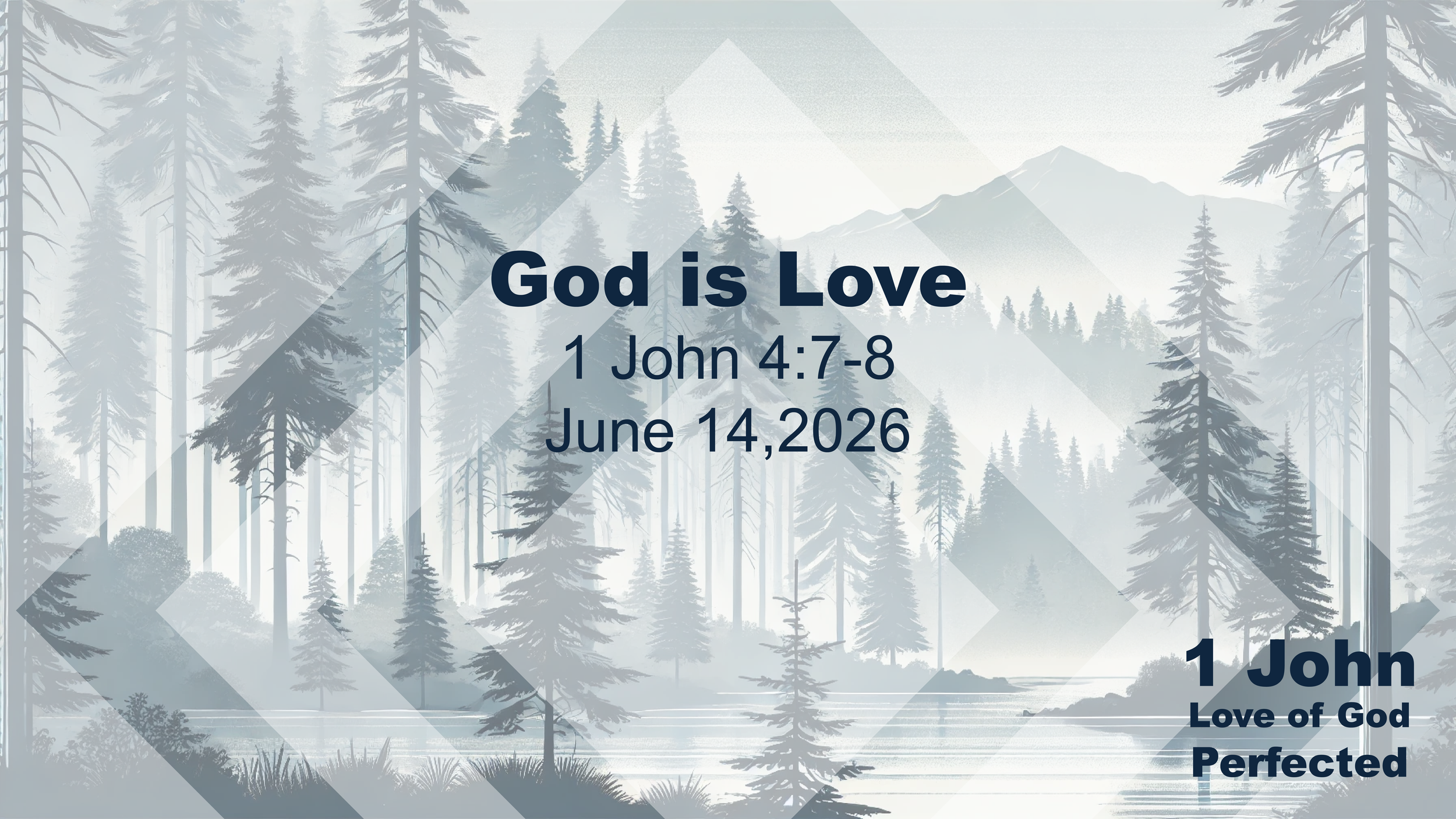 GOD IS LOVE