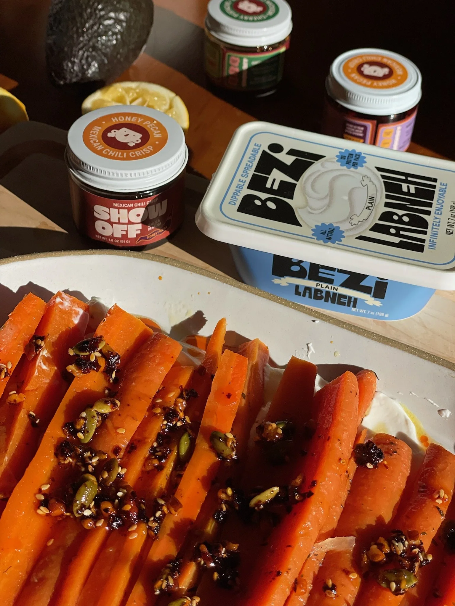 Glazed Carrots &amp; Macha