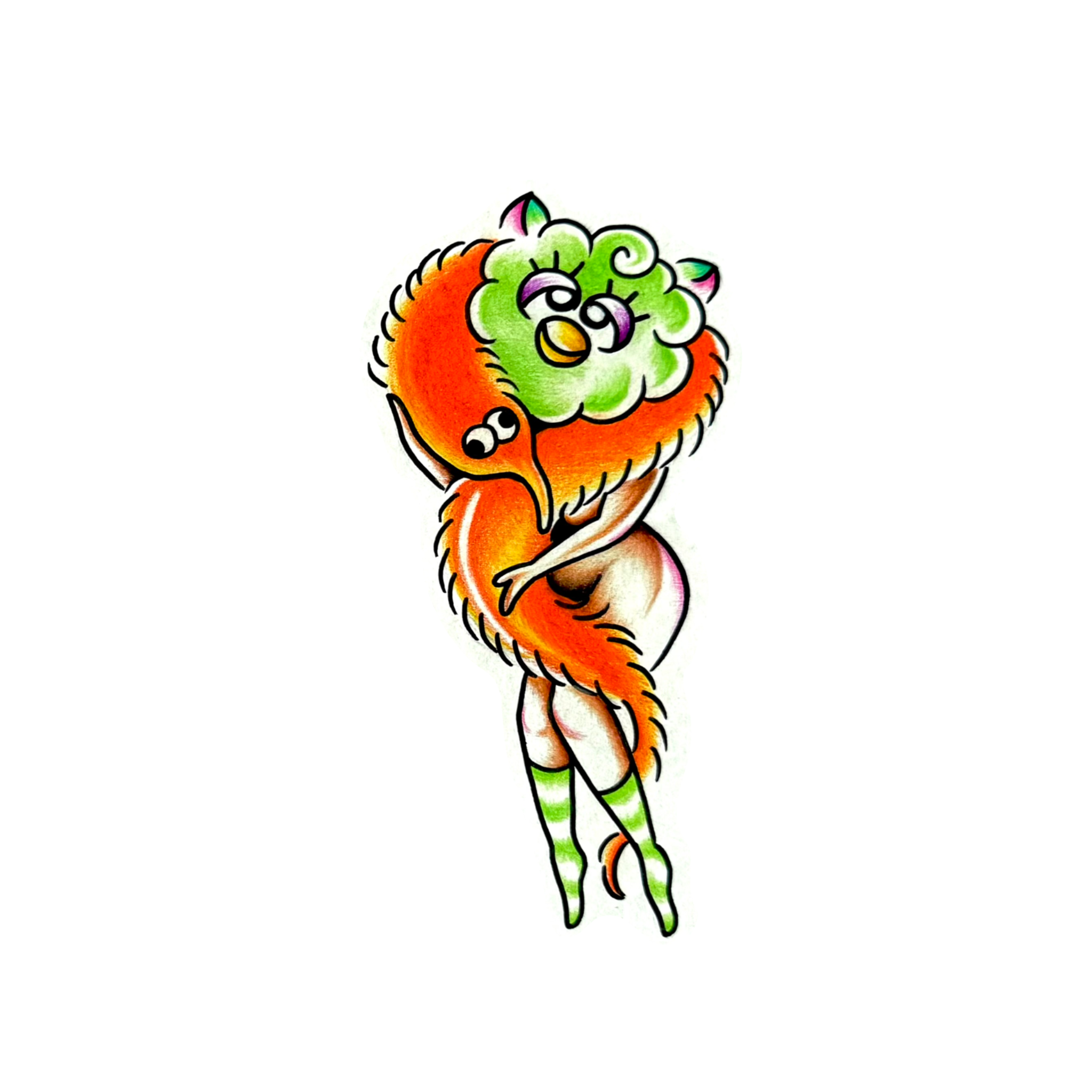 096 — Dreamy Pinup Furby