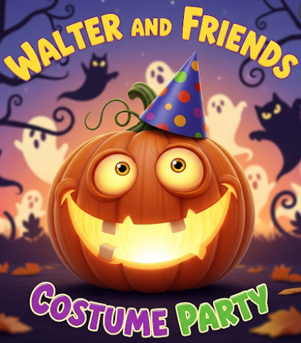 Halloween w/ Walter @ Friends