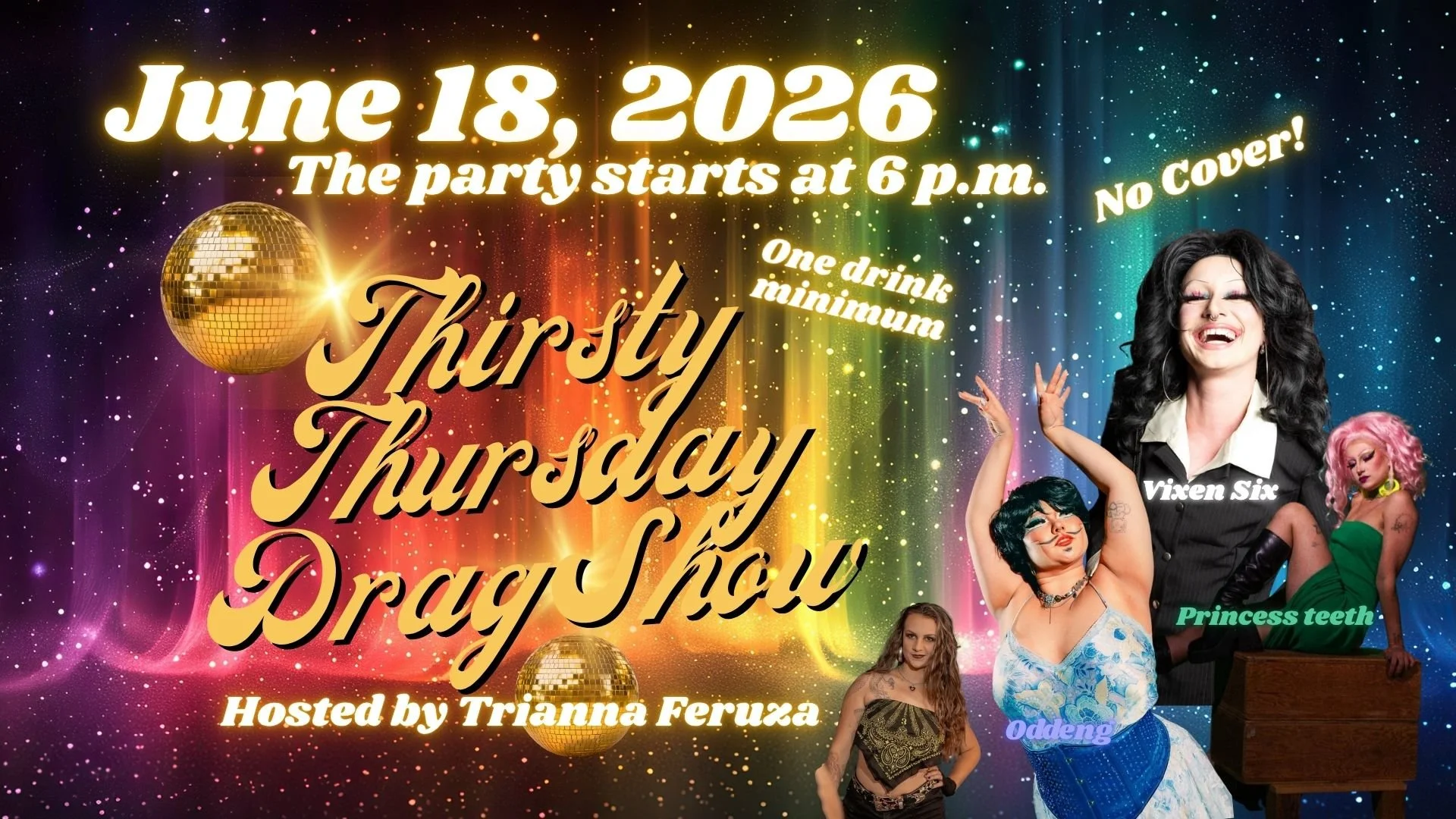 Trianna & Thirsty Thursday Drag Show