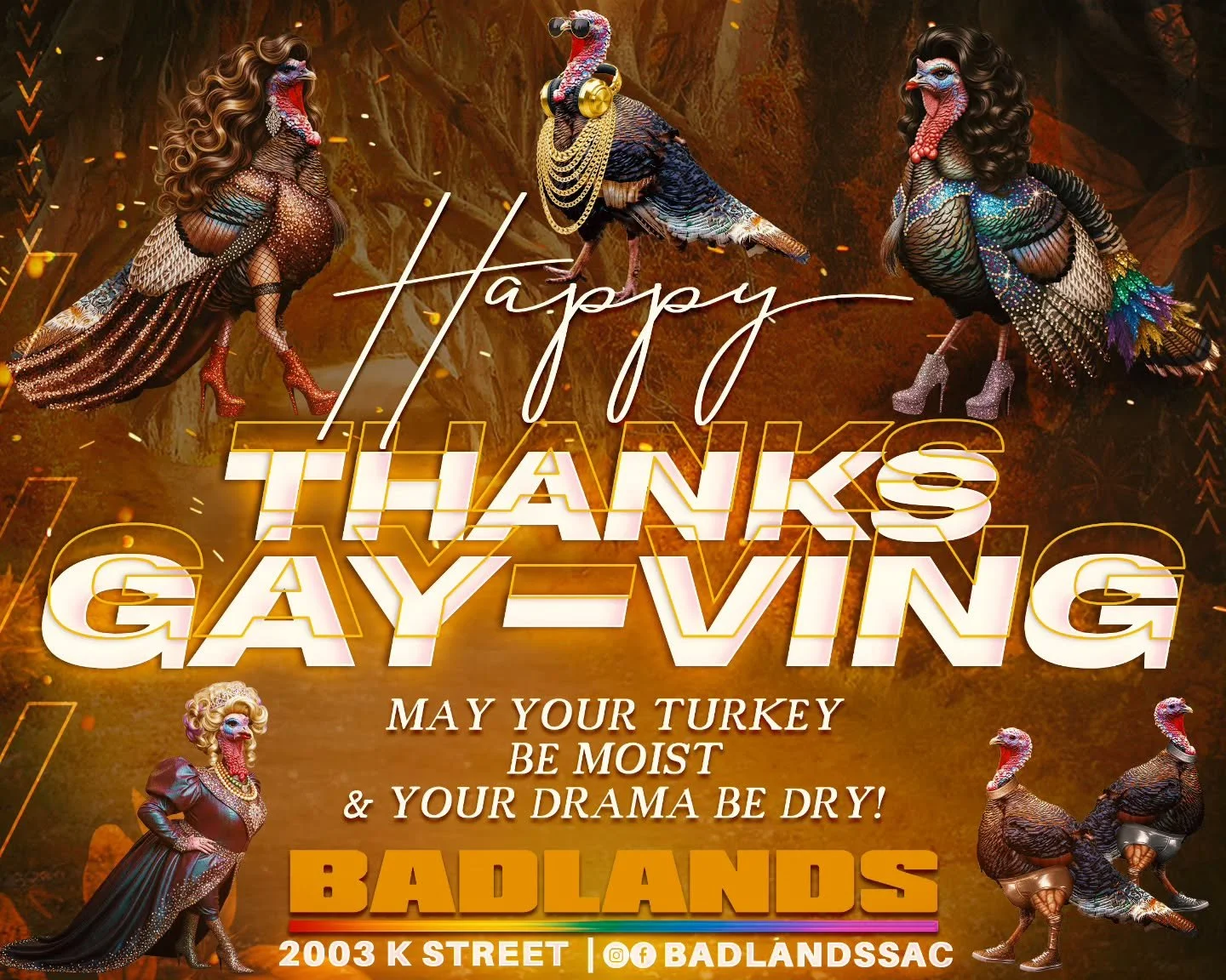 To our incredible LGBTQIA+ community and our amazing allies &mdash; thank you for showing up, celebrating with us, and making Badlands the vibrant, welcoming home it is. Our Badlands family appreciates you more than words can say! 🥂✨

The Depot will
