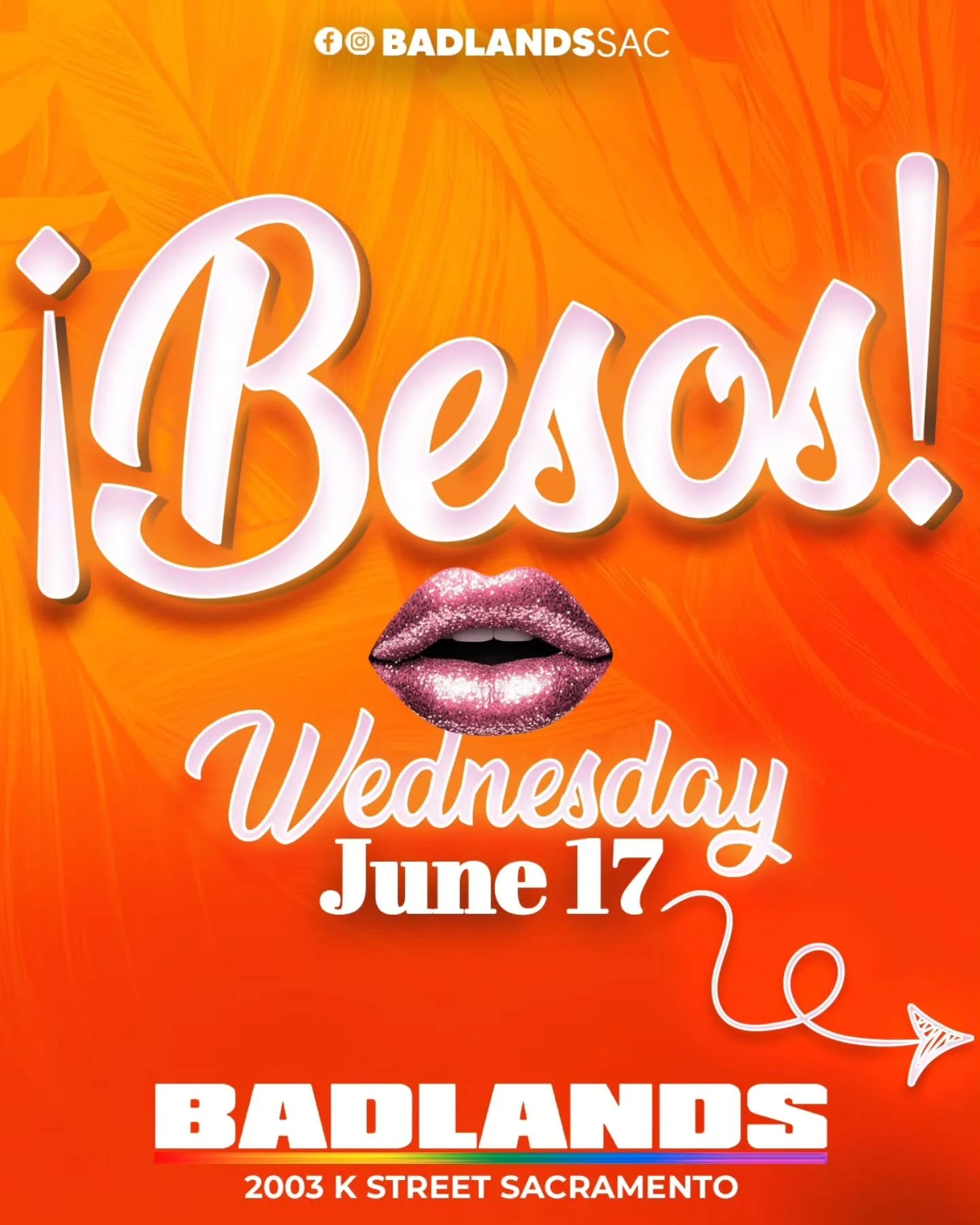 Catch Besos on June 17th hosted by Liz! Showtime at 10pm and Free Entry ✨